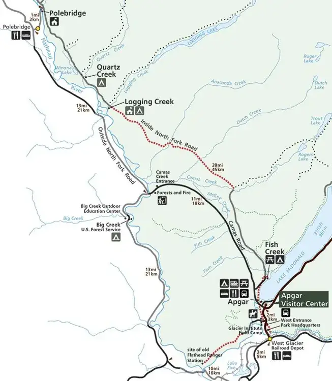 bike trail map