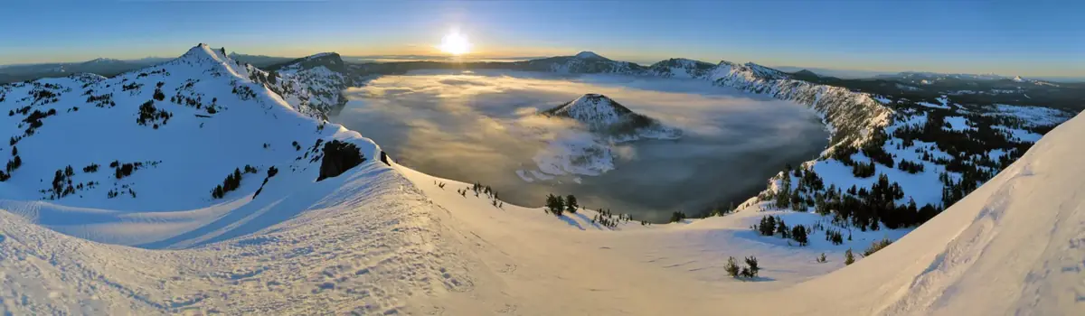 Crater Lake National Park landscape